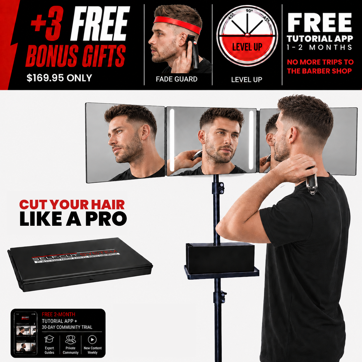 Angel Lights Basic - Self Grooming – Self Cut System | Perfecting Men's ...