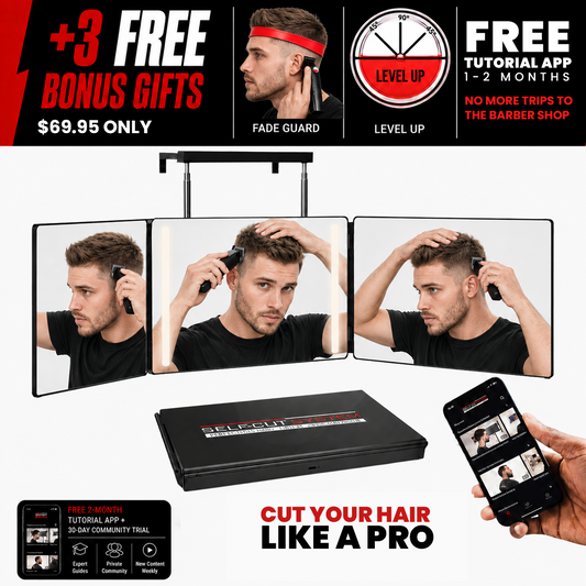 Self-Cut System 3.0 LED Mirror – Classic Haircuts
