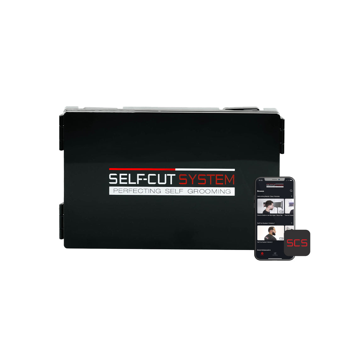 SELF-CUT SYSTEM Travel Version - Three Way Mirror for Self Hair Cutting  with and 680474588152